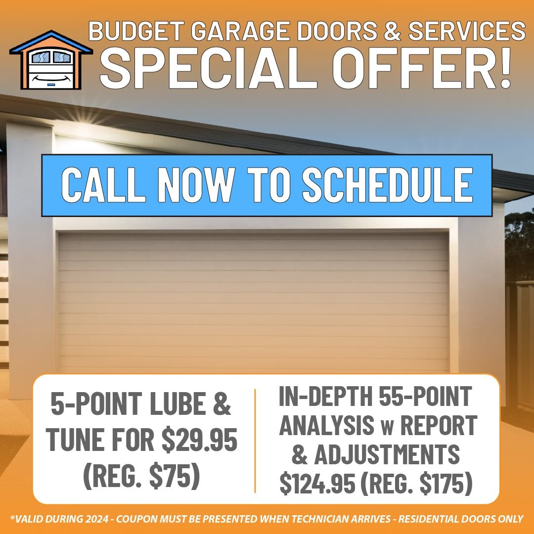 Residential Garage Door Service Promo